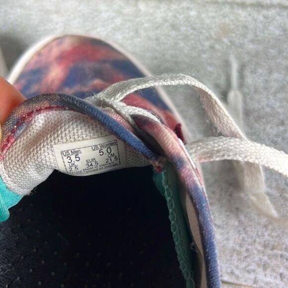 Vans Multicolor Tie-Dye Sneakers - Picture 8 of 8